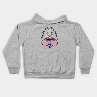 Smile at me now Kids Hoodie